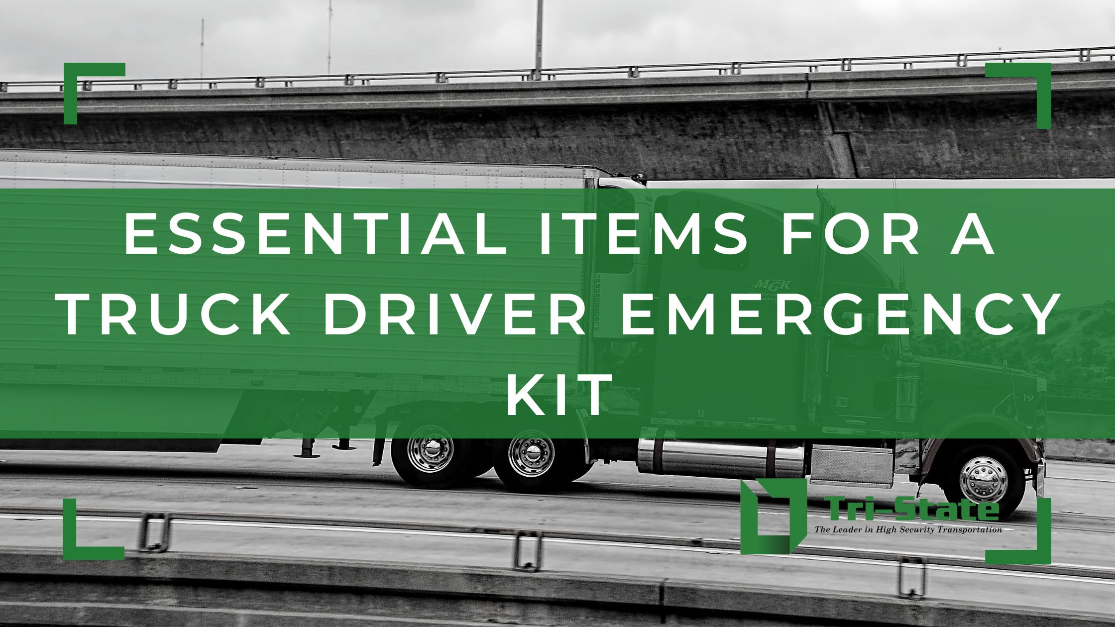 Must-Have Essentials for Truck Drivers