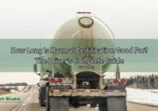 Featured image of a hazmat tanker truck for "How Long Is Hazmat Certification Good For" article.